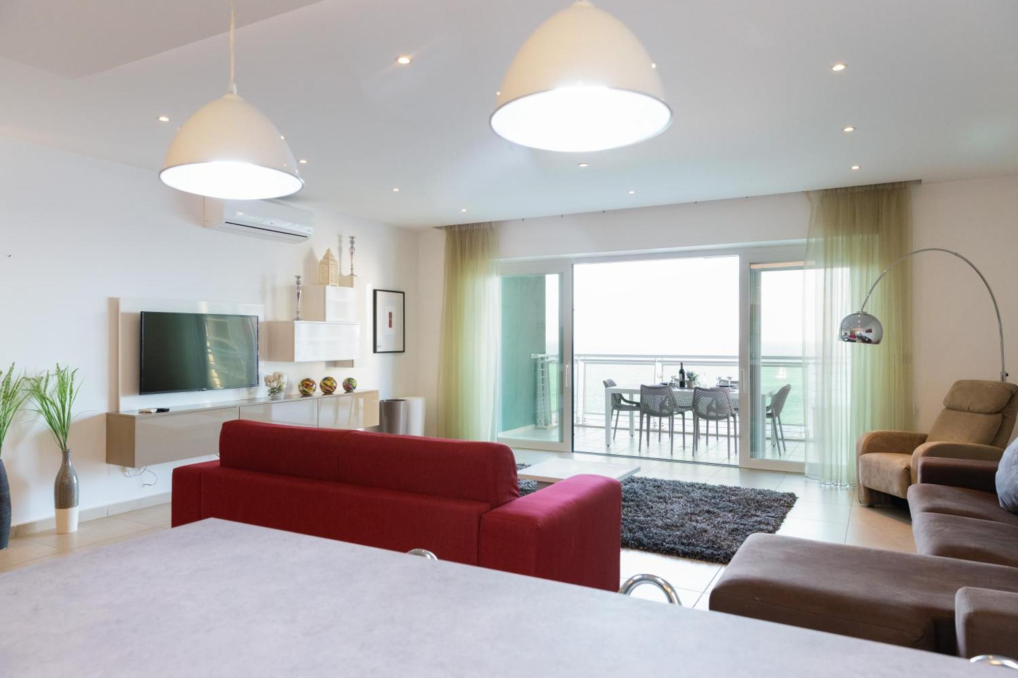 Luxury Seafront 3Br With Pool By Arcobnb Sliema Zewnętrze zdjęcie