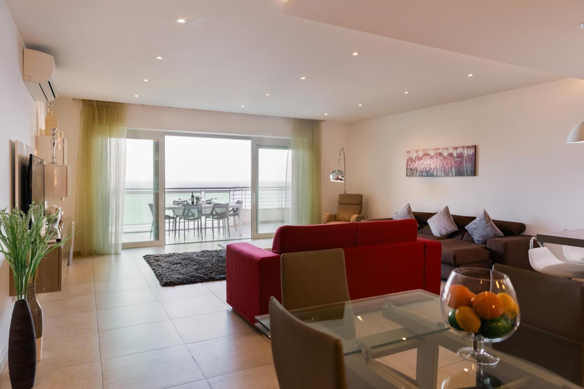 Luxury Seafront 3Br With Pool By Arcobnb Sliema Zewnętrze zdjęcie